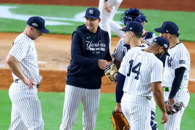 ▲紐約洋基隊在外卡戰以1：3不敵波士頓紅襪隊，晉級之路陷入危機。（圖／美聯社／達志影像）