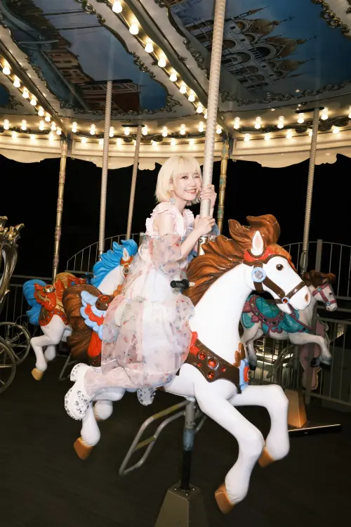 ▲LuLu（如圖）除了主持才華，還有另一個專長是唱台語歌，她今日宣布以台語歌手再出道。（圖／天地合娛樂提供）