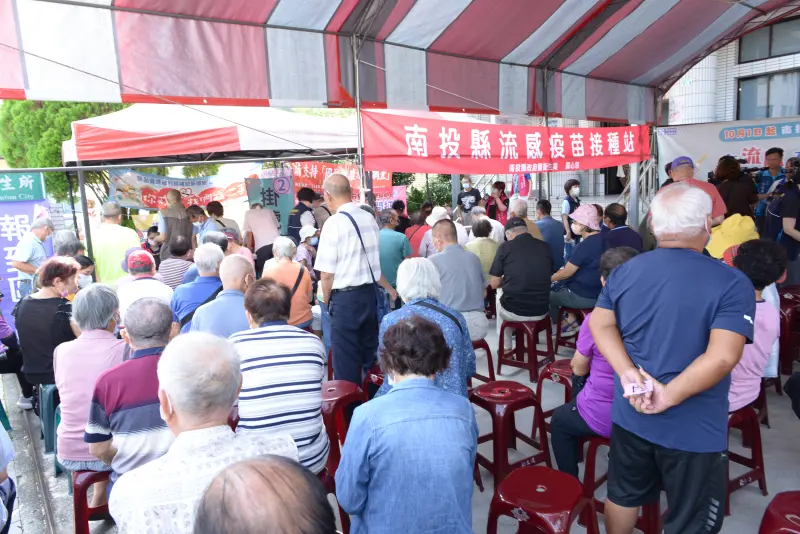 ▲ 公費流感疫苗10/1開打。（圖／南投縣衛生局）