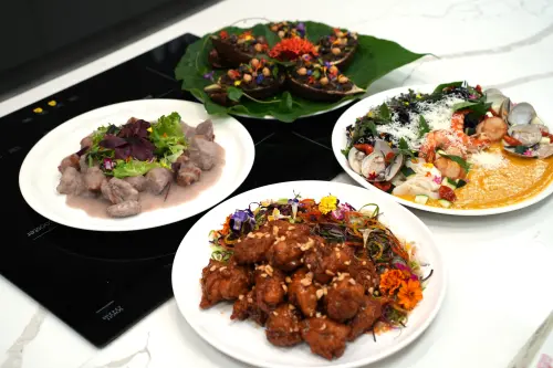 ▲大廚出手，苗栗客家風味料理秒變時尚餐飲，傳統與現代的碰撞成為全場焦點。（圖／主辦單位提供）