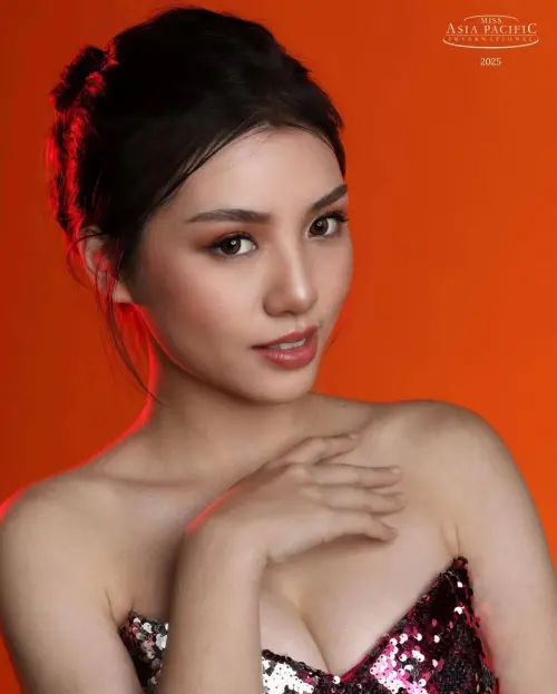 ▲前往菲律賓宿霧參加亞太國際選美的台灣代表陳薪卉。（圖／Miss Asia Pacific International 粉專）