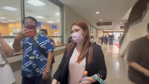 ▲薛楷莉仍做無罪答辯，否認詐騙前男友420萬元。（圖／翻攝畫面）