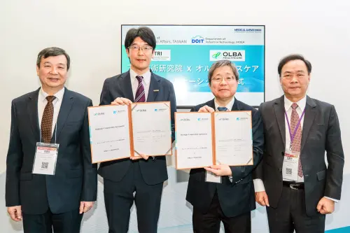 工研院率10家智慧醫療廠赴日本　攜手OLBA集團啟動亞太跨國合作
