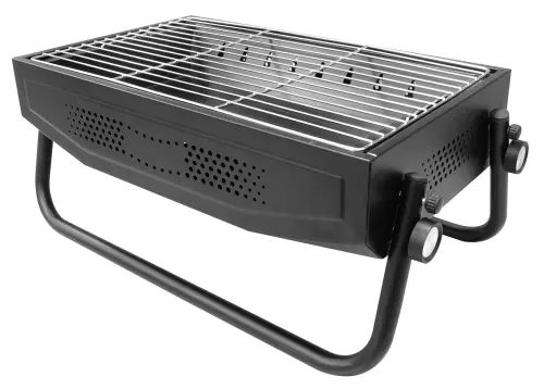 ▲黑炫風提籃式炭烤爐，適合4-5人在戶外使用。（圖／特力屋提供）