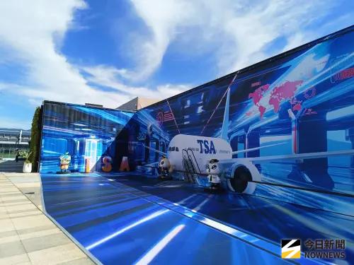 ▲松山機場觀景台自2023年10月起封閉整修，睽違2年，斥資6000多萬，終於整備完成。（圖／記者許若茵攝）