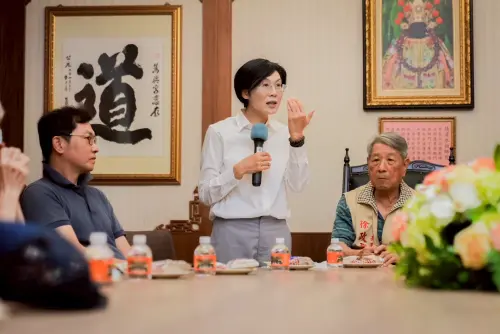 ▲林岱樺提出「大改革、護國市長」主張，強調她已準備好承擔市長重責，打造人民安居樂業的高雄。（圖／立委林岱樺辦公室提供）