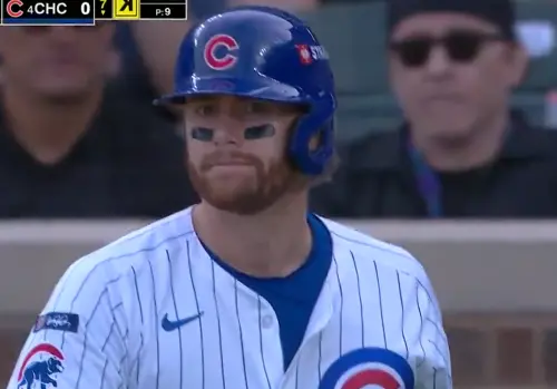 MLB／教士米勒飆「史上最快168KM」直球！小熊打者瞪大眼不敢置信
