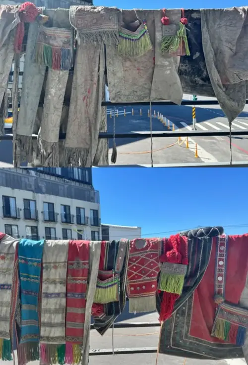 ▲「Rimuy織布工坊」已經開始幫災區民眾清洗族服。（圖／翻攝Rimuy織布工坊）