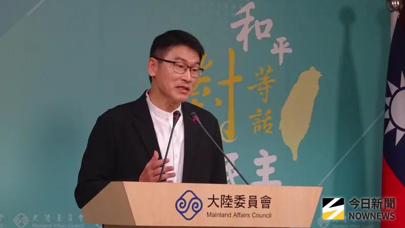 ▲中國舉辦紀念台灣光復80週年大會，陸委會副主委梁文傑宣布，禁止公職人員參加。（圖／記者呂炯昌攝）