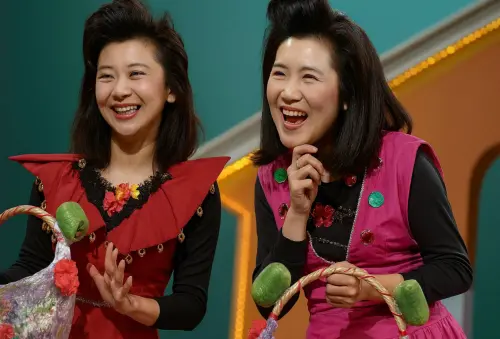 ▲曹蘭（左）與姚黛瑋（右）扮演的「檳榔姐妹花」曾經頗受觀眾歡迎。（圖／三立提供）