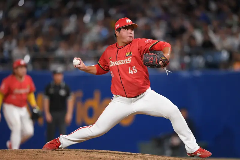 ▲味全龍陳志杰將預計10月中前往韓國秋季聯盟練經驗。（圖／味全龍提供）