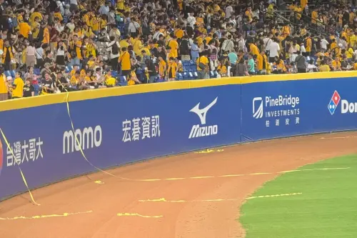 中職／兄弟球迷不滿被逆轉！賽後硬丟彩帶　富邦球迷：請自己清理
