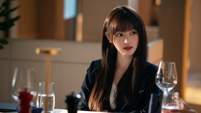 ▲田曦薇（如圖）在《半熟男女》中飾演戀愛腦渣女，在意外得知自己是小三後，還大言不慚地嗆正宮，而她也透露在這麼多感情戲中，對辛雲來最有感。（圖／中天娛樂台提供）