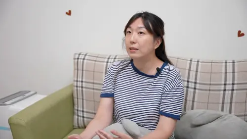 ▲北市育成高中輔導組長江家欣觀察，身心調適假確實可以給課業壓力大的孩子喘息空間。（圖／記者王郁勳攝）