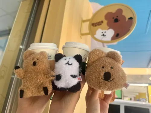 ▲DINOTAENG絨毛飲料袋，售價209元。（圖／記者鍾怡婷攝）