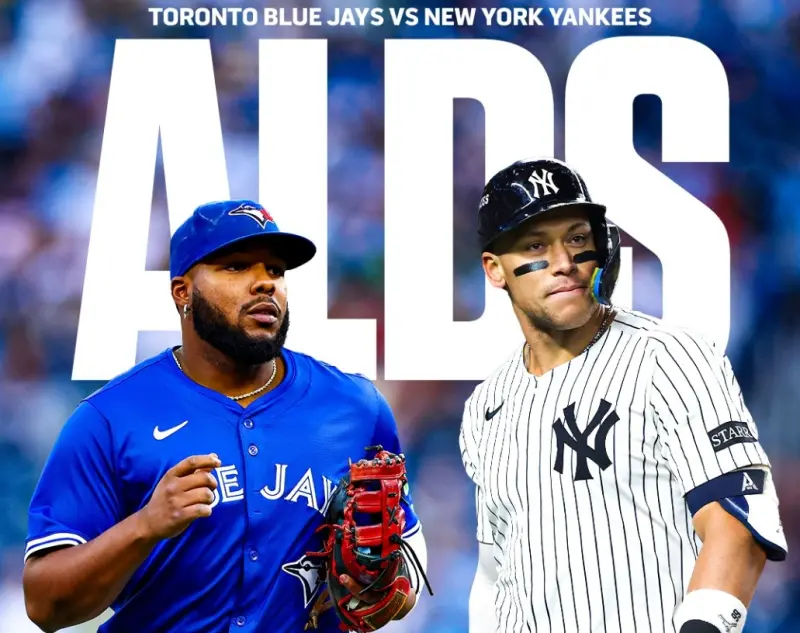 ▲多倫多藍鳥隊確定在美聯分區系列賽（ALDS）對決同區宿敵紐約洋基隊。（圖／取自TSN）