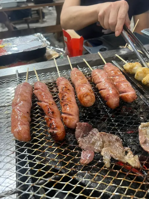 ▲中秋節烤肉。（圖／記者賴禹妡攝）