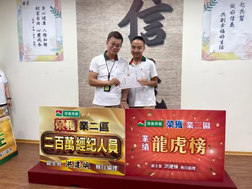 房市／曾是英語老師　信義房屋張耘僑獲海外客戶肯定
