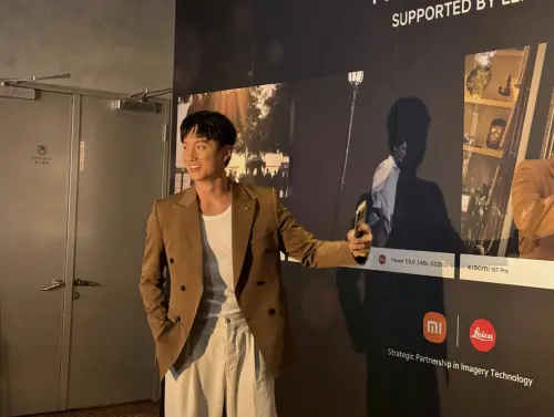 ▲平常不看恐怖片的劉俊謙，放話一定會包場最新恐怖片《泥娃娃》，力挺片中擔任女主角的女友蔡思韵。（圖／記者蘇詠智攝）