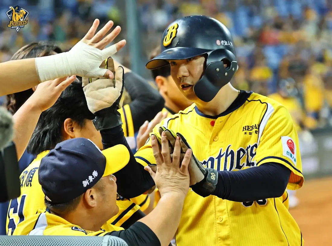 ▲中信兄弟以2：0完封台鋼雄鷹，確定拿下全年勝率第1位，保送台灣大賽。（圖／中信兄弟提供）
