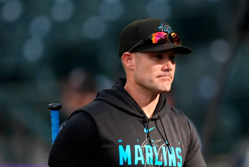 ▲MLB美國職棒大聯盟（Major League Baseball）德州遊騎兵於今（4）日正式宣布45歲的舒馬克（Skip Schumaker）為球隊新任總教練，接替合約期滿後離任的傳奇名帥布魯斯・博奇（Bruce Bochy）。（圖／美聯社／達志影像）