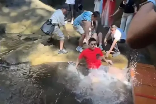 桌球／中國前奧運冠軍張繼科落水！本人還原經過：我是被踹下水的
