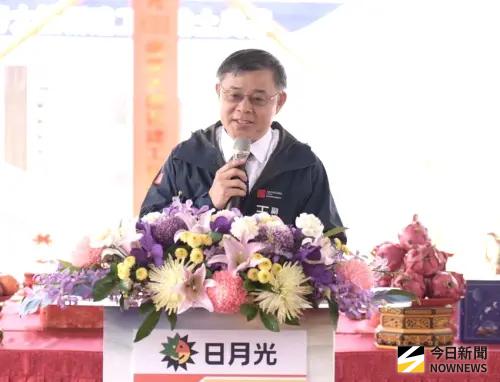 ▲高雄市政府副秘書長王啟川致詞。(圖／記者黃守作攝，2025.10.03)