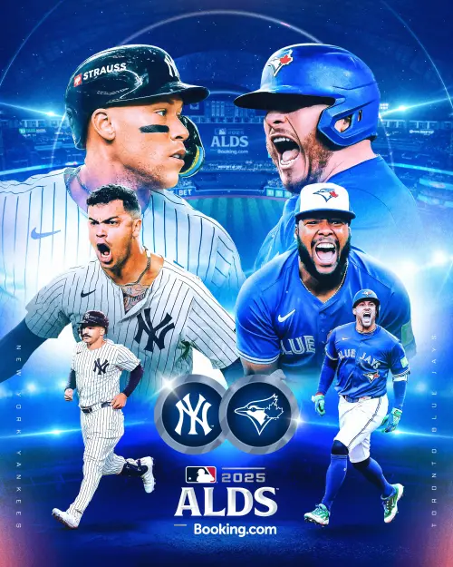 ▲紐約洋基將和多倫多藍鳥在美聯分區系列賽交手。（圖／取自MLB X）