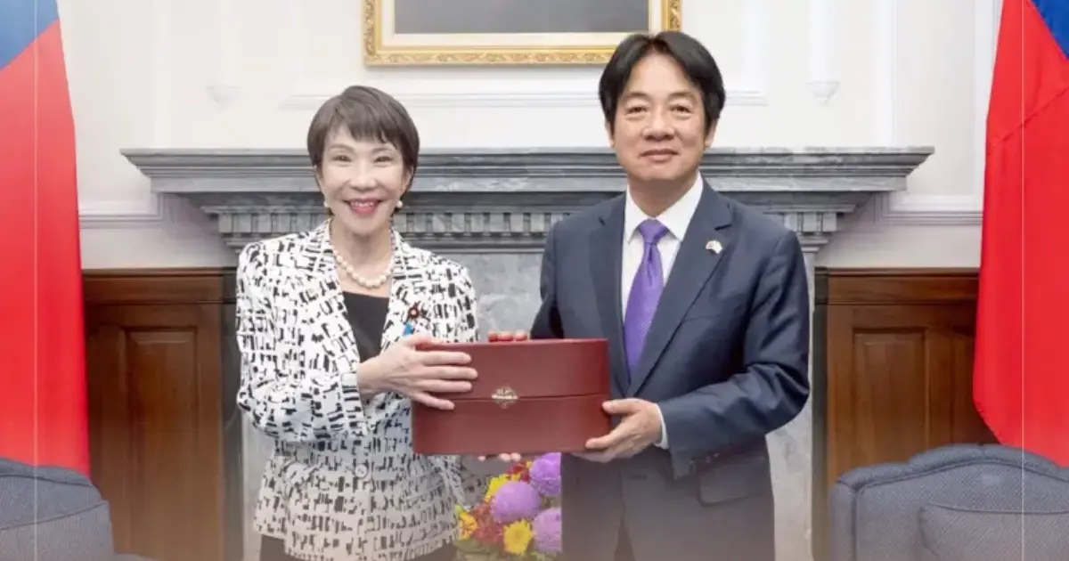 ▲民進黨表示，主席賴清德向高市新總裁致以最誠摯、最熱烈的祝賀。（圖／民進黨提供）