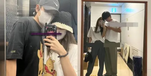 ▲Jennie跟V的合照，也慘被外流。（圖／翻攝X）