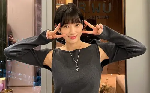 ▲朴信惠（如圖）曾與胡宇威拍台劇！宣傳期竟爆耍大牌　遭控丟粉絲禮物惹議。（圖／朴信惠IG@ssinz7）