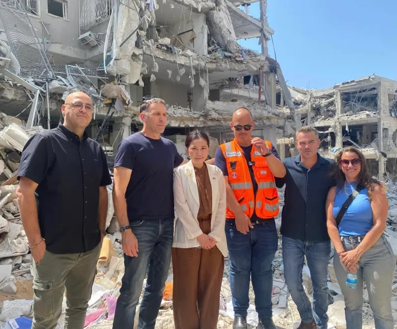 以哈2週年2／NOWNEWS專訪駐以色列代表　帶國人撤離遇空襲