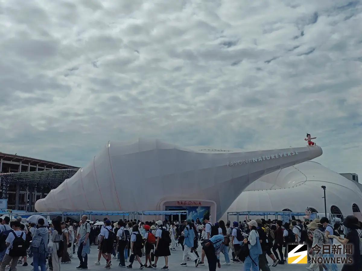 ▲萬博的高人氣也帶動日本旅遊商機。（圖／記者許若茵攝）