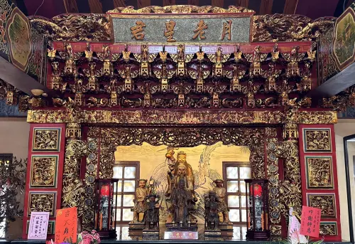 ▲圖為台中樂成宮月老星君。（圖／楊登嵙提供）