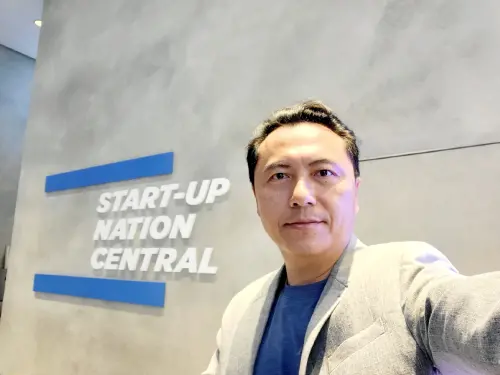 ▲台以商會秘書長溫峻瑜接受NOWNEWS專訪，解析以色列如何在戰爭下讓經濟逆勢成長的原因。（圖／溫峻瑜提供）