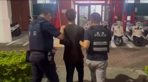 ▲經民眾提供現場影像比對後鎖定王姓男子有重嫌，警方於今天凌晨3時許將其查緝到案，全案依刑法妨害風化及性騷擾防治法移送偵辦。(圖／記者郭凱杰翻攝)