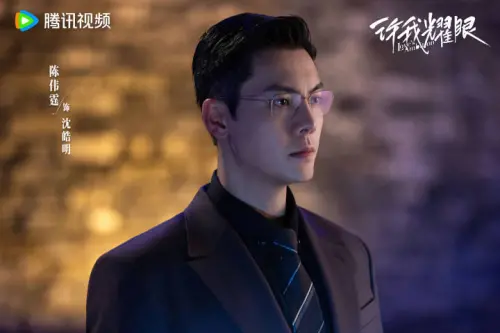 ▲陳偉霆在《許我耀眼》中上演追妻火葬場戲碼，私下他在20年前曾和Angelababy、蔡卓妍阿Sa交往過。（圖／翻攝自電視劇許我耀眼微博）