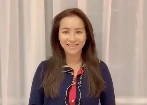 ▲麥家琪已是半百之年，保養仍然不錯，坦承有透過醫美的幫助。（圖／摘自微博）