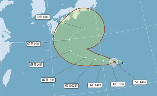 哈隆颱風路徑大修！最新「對台影響」出爐　氣象署：中秋節後變天
