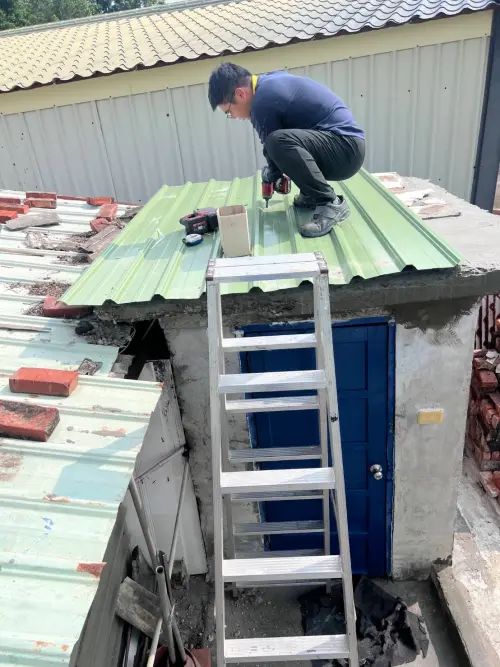 ▲媚登峯莊雅清董事長快速調派團隊，協助雲林縣政府災後重建。（圖／主辦單位提供）