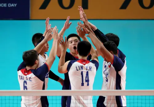 ▲蘇厚禎是2018年亞運男排銅牌班底的一員。（圖／美聯社／達志影像）