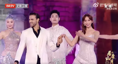 ▲林志玲降臨中國萬里長城！登北京衛視中秋晚會　成絕美月亮女神（圖／微博＠北京衛視）