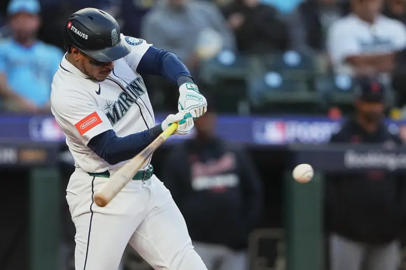 ▲西雅圖水手隊在主場迎戰底特律老虎隊，球隊主砲波朗柯（Jorge Polanco）挺身而出，單場轟出雙響砲，率領球隊以2：0取得領先優勢。（圖／美聯社／達志影像）