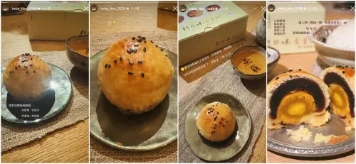 ▲田馥甄中秋節愛吃蛋黃酥！連發4篇限動分享喜悅（圖／田馥甄IG@hebe_tien_0330）