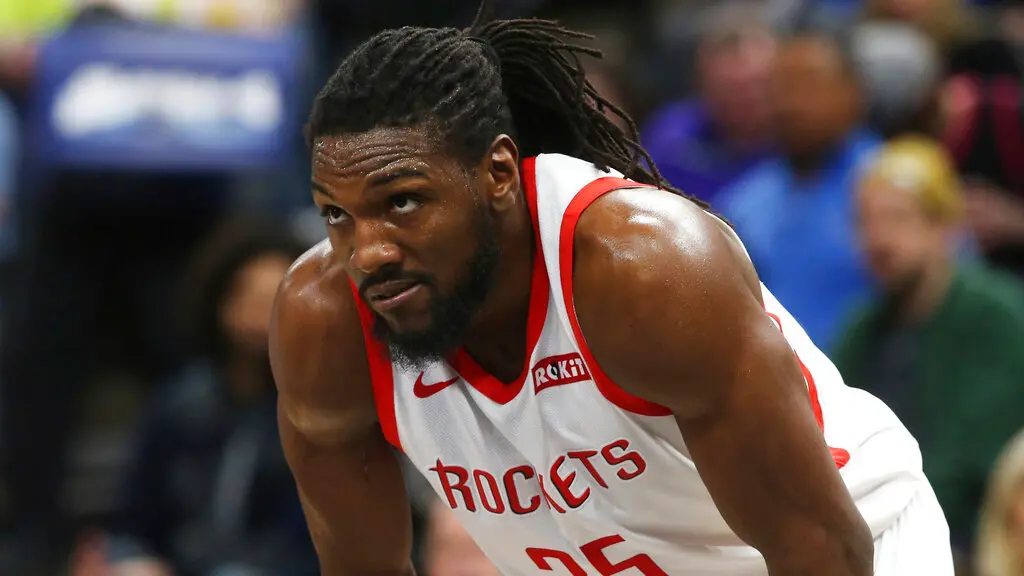 ▲曾效力NBA丹佛金塊、休士頓火箭，綽號「半獸人」的法瑞德（Kenneth Faried）已現身台南，極有可能加盟P. LEAGUE+台南台鋼獵鷹。（圖／美聯社／達志影像）