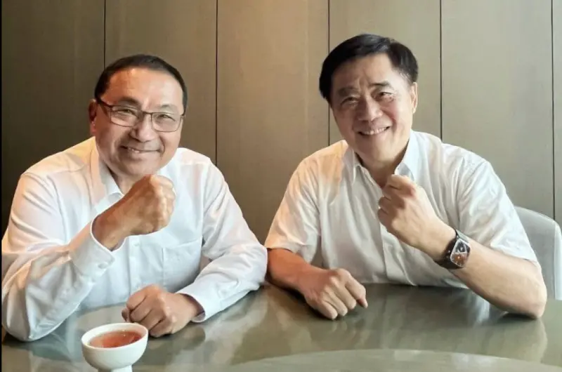 ▲新北市長侯友宜挺郝龍斌選國民黨主席。（圖／翻攝自郝龍斌臉書）