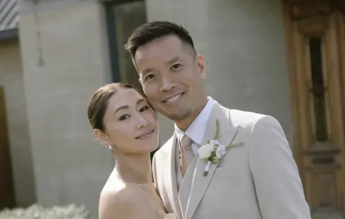 香港視后中秋宣布結婚！胡定欣嫁外科醫　曬白紗照：好時辰找到你
