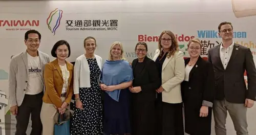 近年規模最大！瑞典訪問團來了　參加雙十國慶、見副總統
