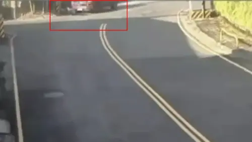 影／肇逃畫面曝光！黃子佼擦撞機車婦跑了　他辯：沒有感覺撞到人
