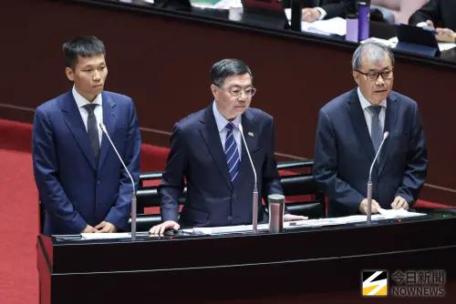 ▲針對外界質疑「運動部高層幾乎由國體大包辦」這件事，李洋回應：「這部分都已經有在做了解，會多聽一些．．．」（圖／記者朱永強攝）